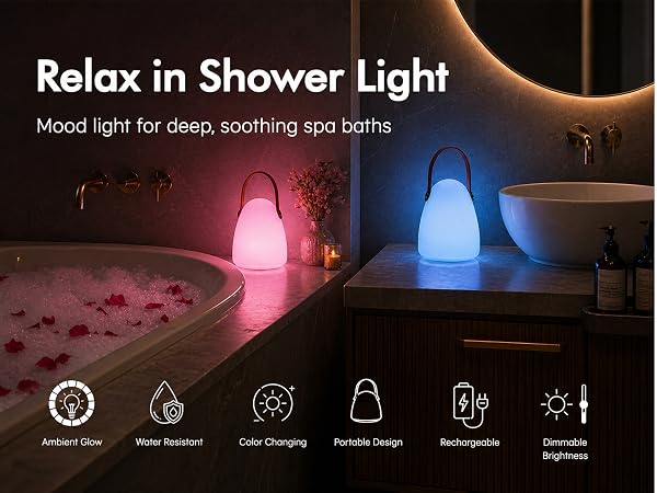 shower light