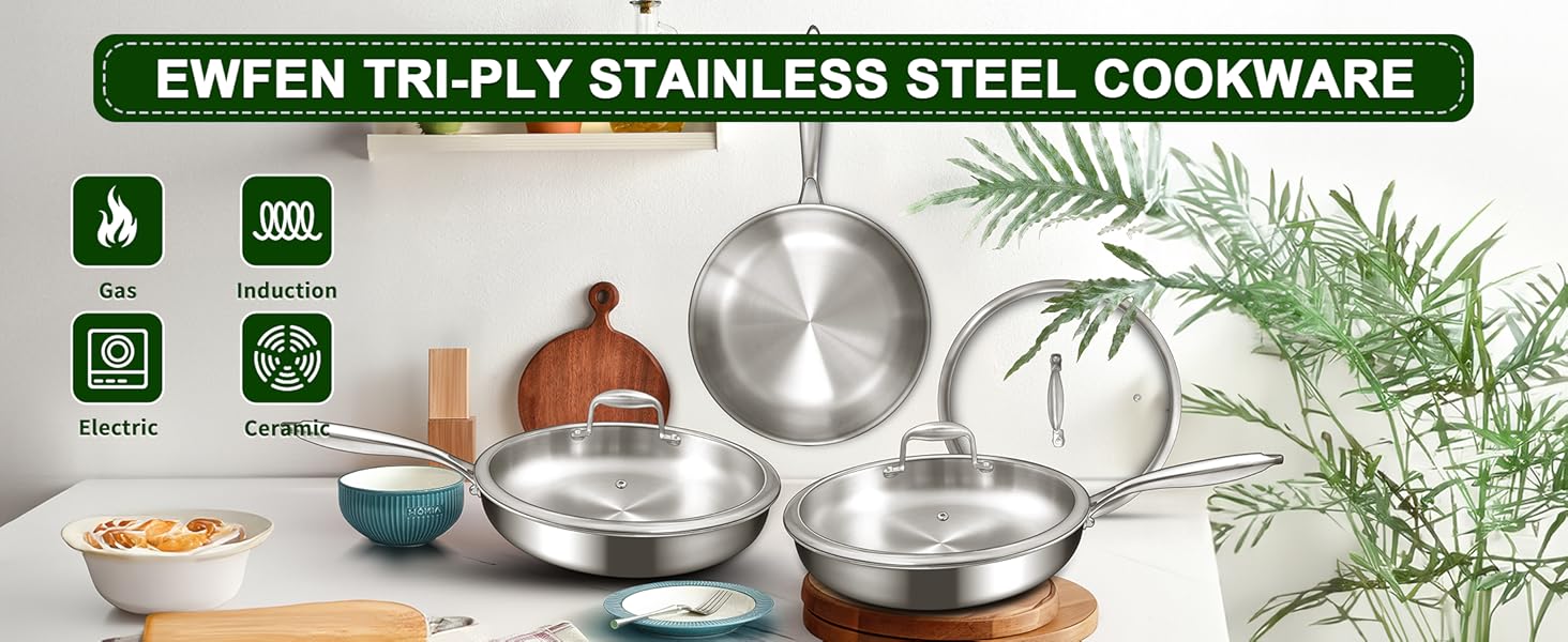 stainless steel cookware