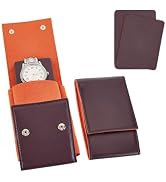 AHANDMAKER Watch Travel Pouch, Watch Storage Bag ?and Organizer Single Travel Watch Case for Watc...