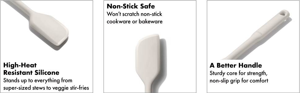 OXO Good Grips Medium Silicone Spatula - Oat
