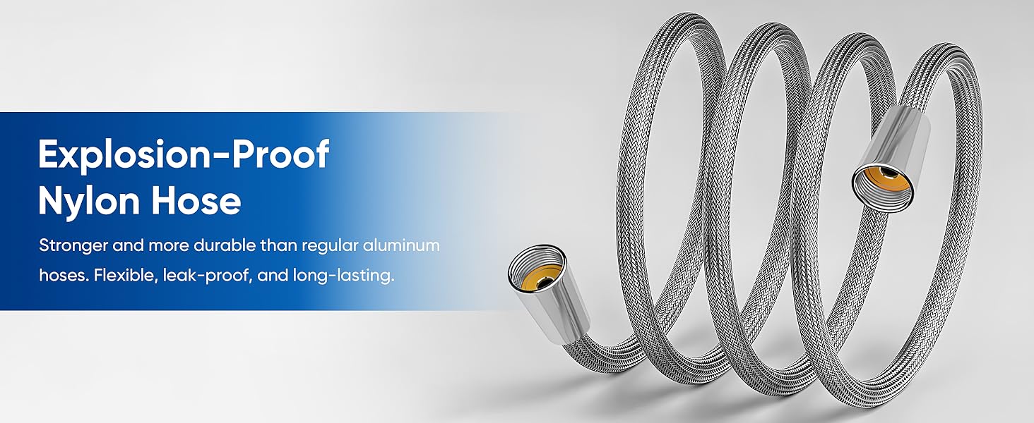 shower head with hose