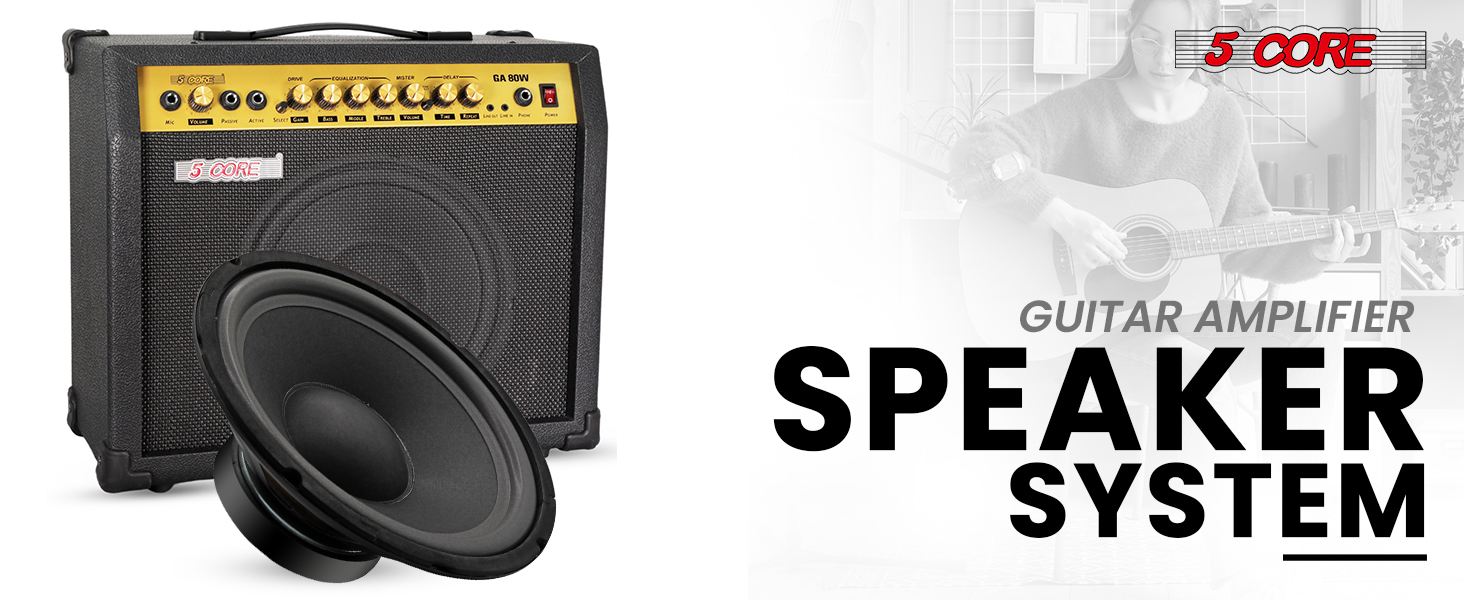 guitar speaker 10 Inch cabinet amp speaker replacement electric guitar sound monitor practice