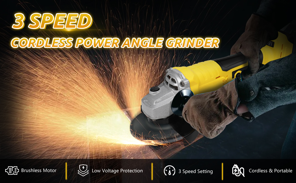 Cordless Angle Grinder