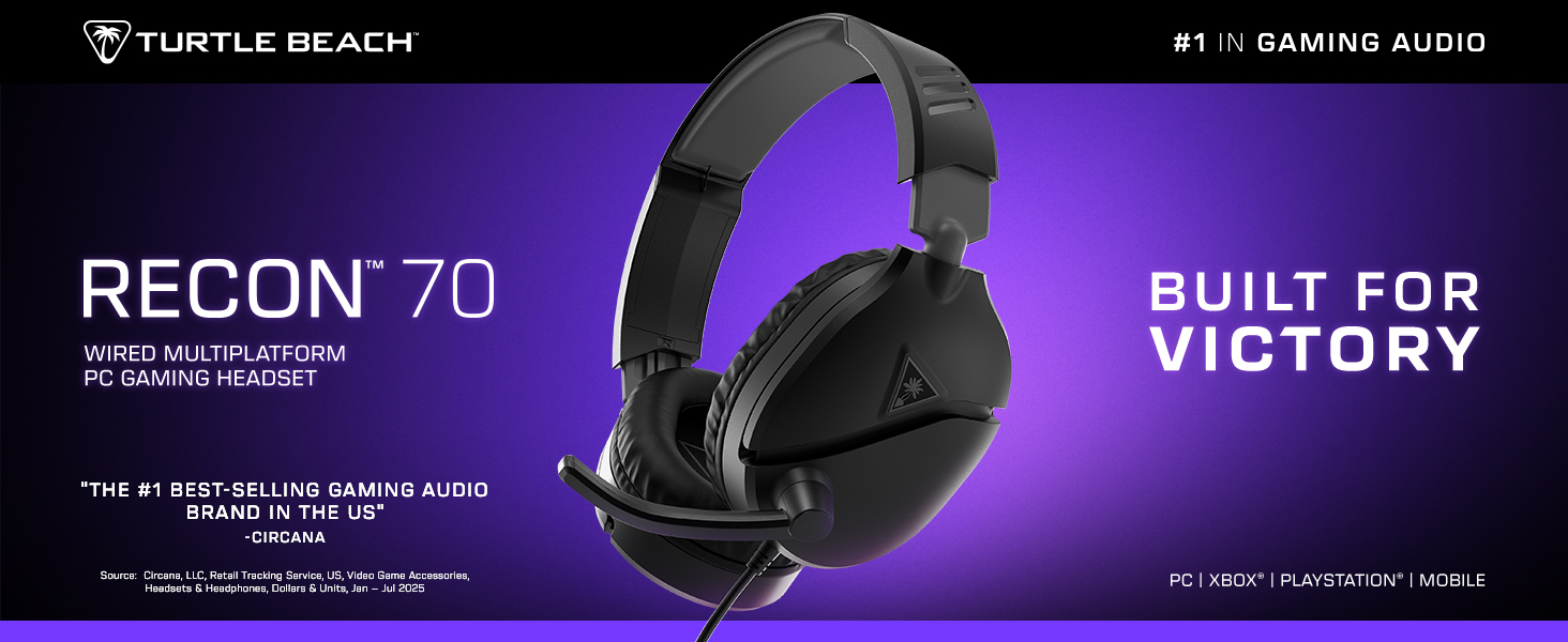 Recon 70 Multiplatform PC Gaming Headset