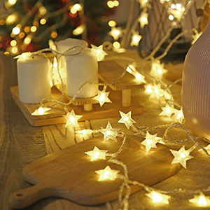 Color Changing Star String Lights