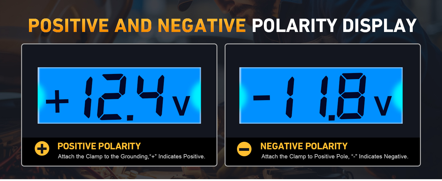 3-65V Backlit Digital LCD Circuit Tester