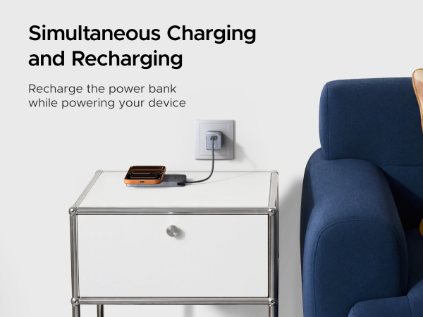 Simultaneous Charging and Recharging