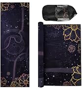 Yuilgdo Yoga Towels, Non Slip Hot Yoga Mat Towel with Grip Dots,Super-Absorbent Soft Microfiber Y...