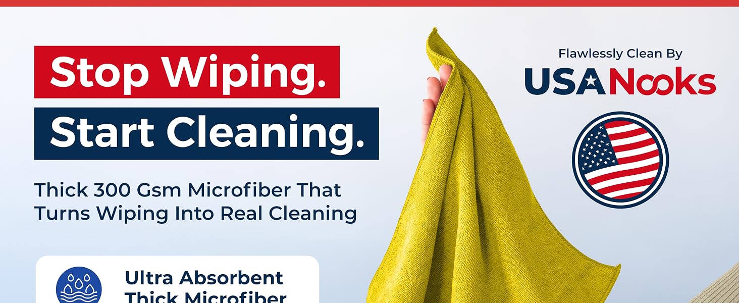 Stop Wiping. Start Cleaning.