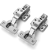 Ravinte 60 Pack 30 Pairs European Kitchen Cabinet Hinges Soft Close Full Overlay Cabinet Door Hin...