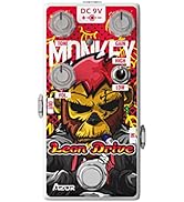 AZOR Leon Dirve Guitar Effect Pedal Monkey Overdrive Tube Amp Mini Pedal for Electric Guitar Bass...