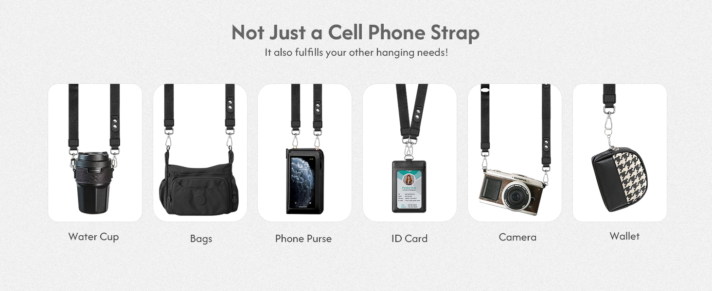 clip and go phone strap lanyard crossbody cross body adjustable cell wristlet wrist wallet rfid