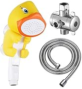 KAIYING Children's Handheld Shower Head,Cartoon Water Flow Spray Shower Head Baby Kids Toddler Ba...