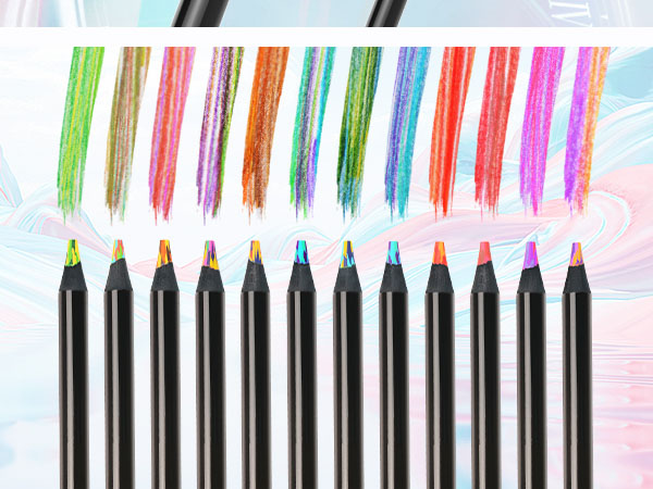 Multicolored Pencils 