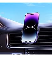 YTDSUP 2026 Phone Holder for Car with Metal Hook Clip, Air Vent Cell Phone Stand Car Mount, 360° ...