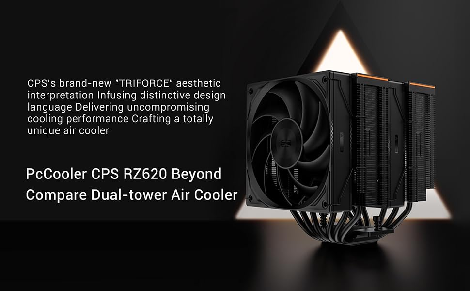 PCCOOLER CPS RZ620 BK CPU Cooler Black
