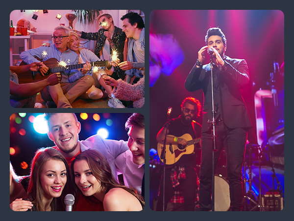 uplights for events parties weddings dj disco ktv dance performance