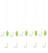 Double hook with reverse bottom floats