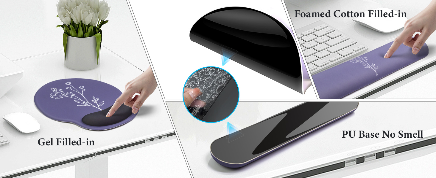 cute mouse pad keyboard and mouse pad mousepad with wrist rest mouse wrist rest mouse pad cute