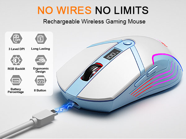 wireless gaming mouse