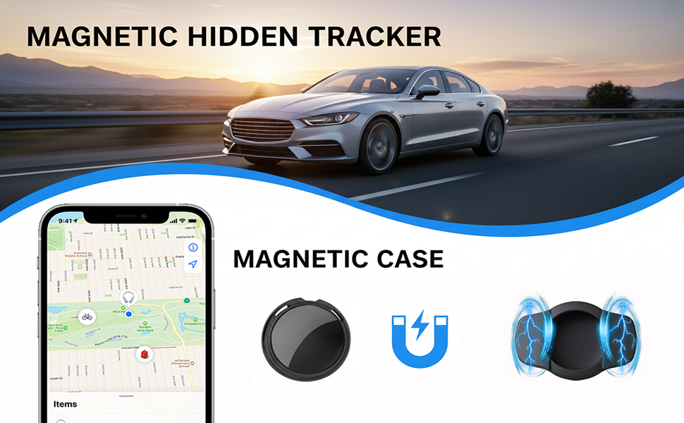 magnetic hidden tracker