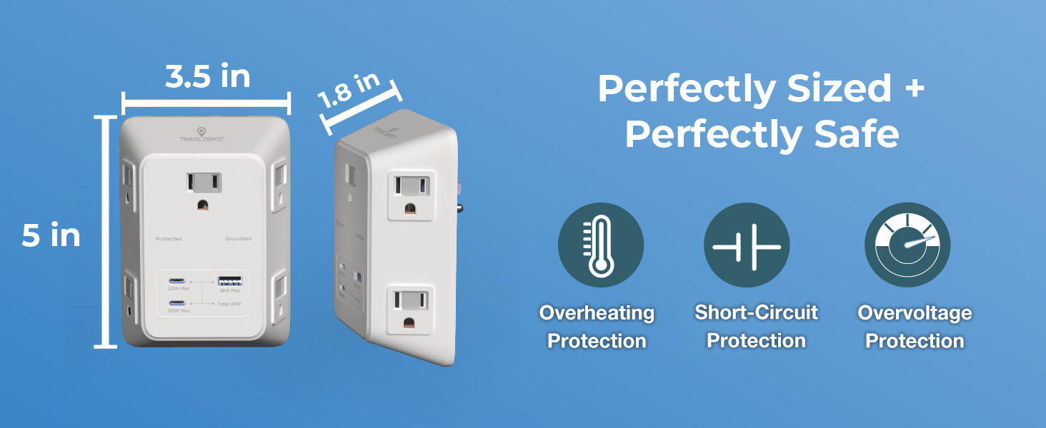 USB PD Outlet Extender