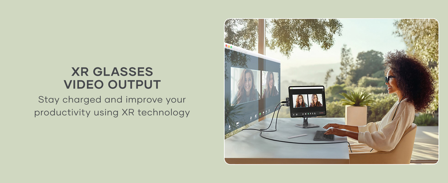 Mobile XR Hub with microSD