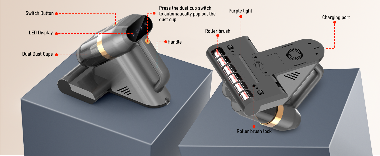 mattress vacuum cleaner uv sanitizing