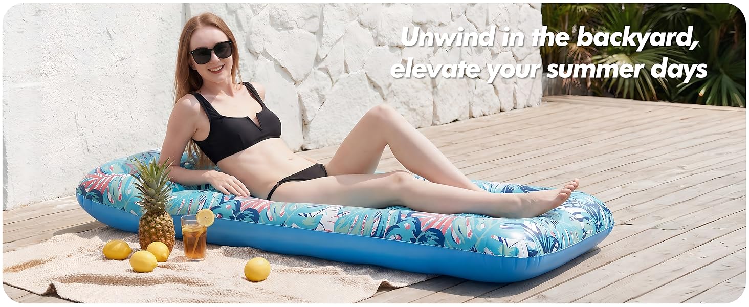 Tanning Lounger Float