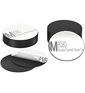 10 Pcs NFC Tags Blank NTAG215 Coin Cards Programmable NFC Stickers NFC 215 Chip Black Round with ...