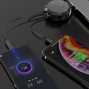 retractable charger for car