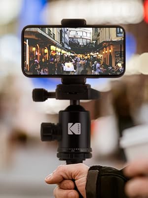 Kodak Photo gear 63 tripod monopod with ball head 360 Bluetooth remote