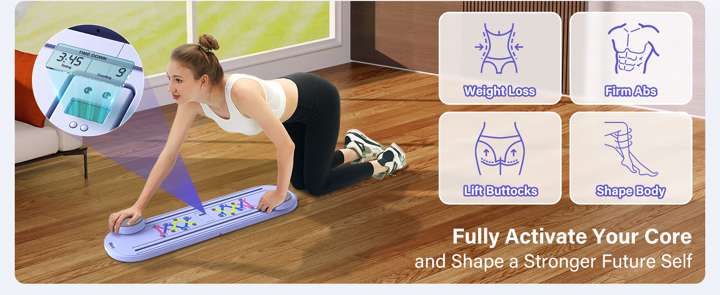 pilates board for home workout pilates reformer board flo pilates foldable pilates reformer