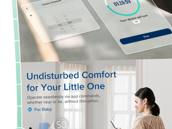 undisturbed comfort for your little one