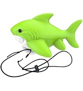 EDSRDPLT Shark-Shaped Floating Anchor Marker Buoy High-Visibility &amp; Durable PVC Anchor Float for ...