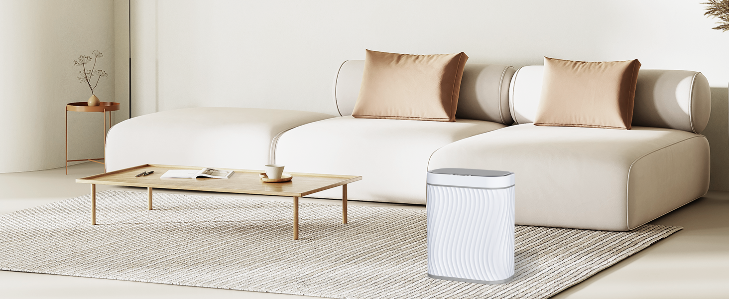 Bathroom Trash can with Automatic Touchless Lid