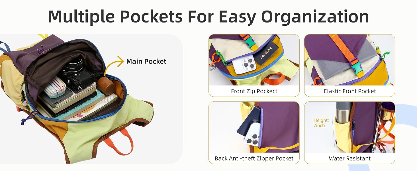 small hiking backpack