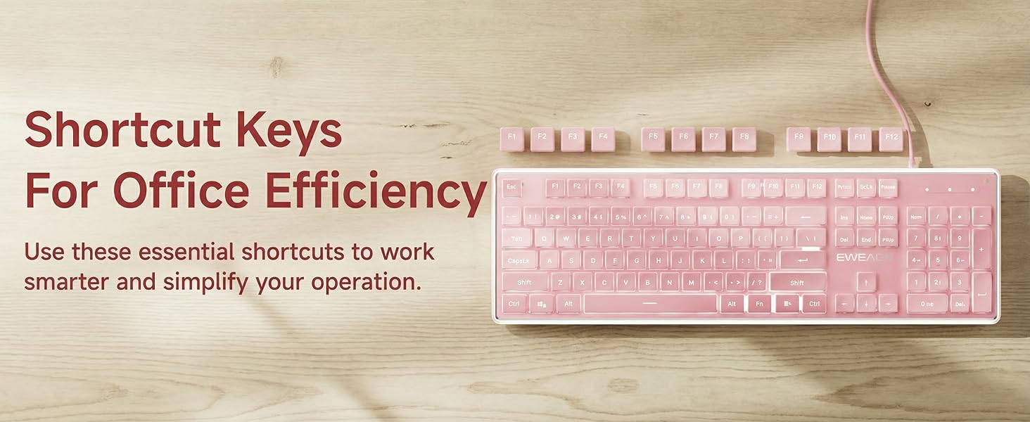 keyboard light up desktop keyboard