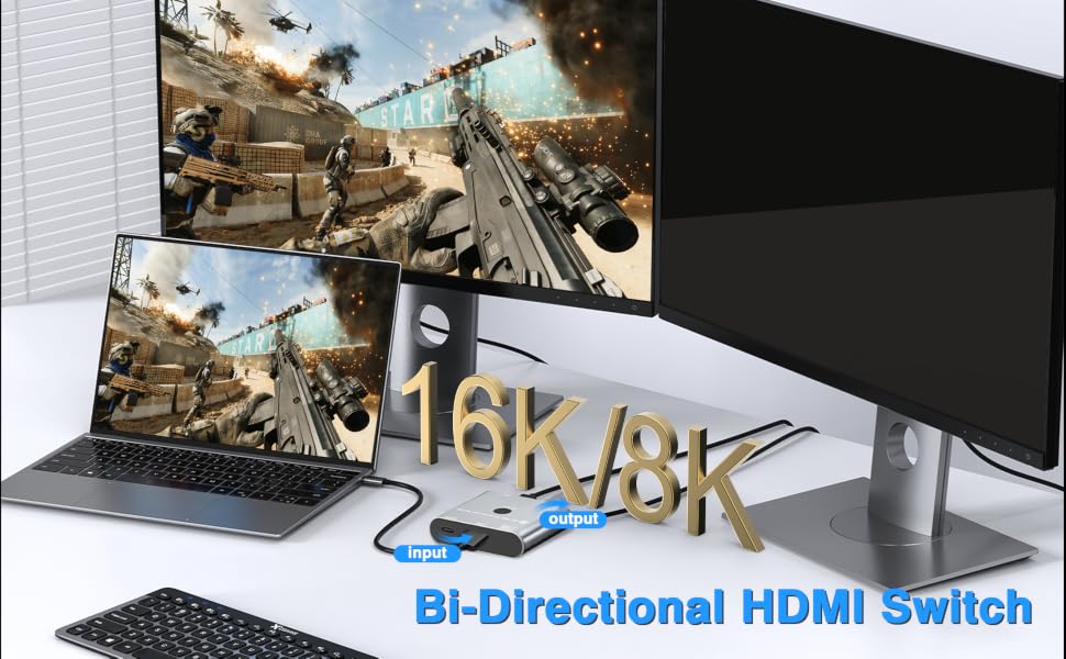 Bi-directional HDMI Switch