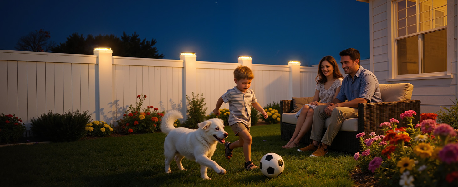 4x4 post solar lights