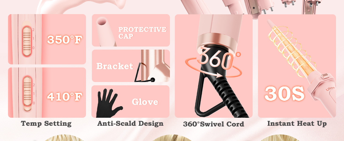 wand curling iron flat iron hair straightener