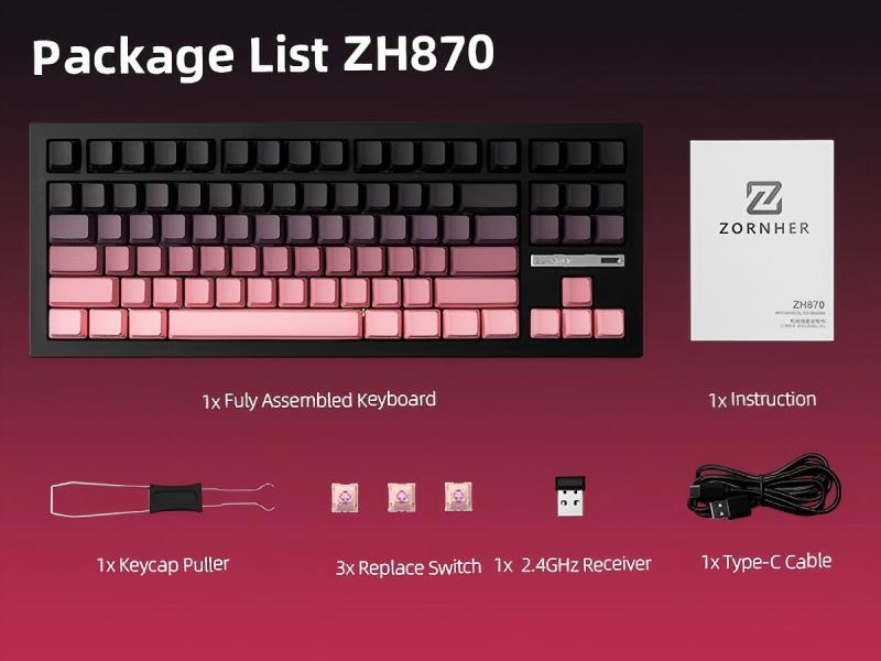 zornher mechanical keyboard