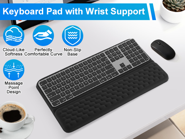 Wrist Rest with Keyboard Stand