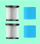 UML0 N15 Upgraded High-Efficiency HEPA Filter, Replacement Filter, 2Pcs Washable Sponge &amp; 2 Pcs H...