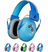 Floriogra Noise Cancelling Headphones for Kids, SNR 29dB Safety Noise Reduction Ear Muffs for Aut...