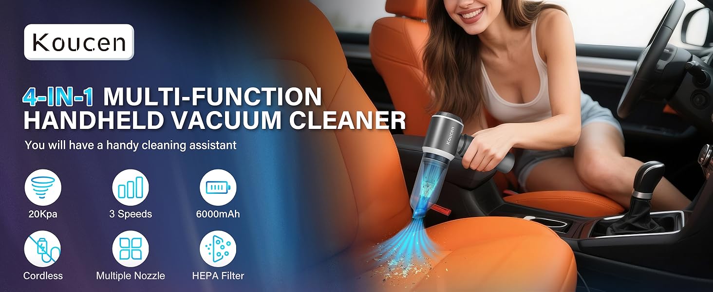 wireless handheld car vacuum cleaner strong suction