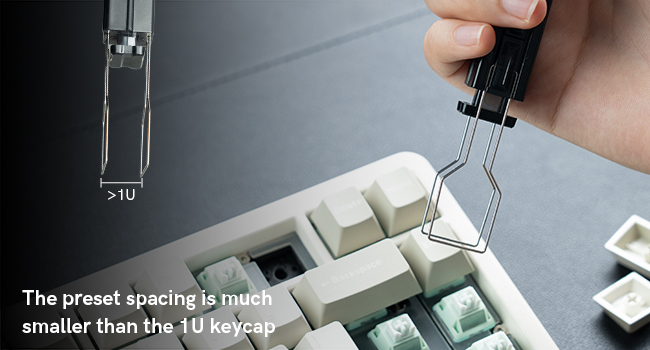 Our Keycap Puller - Super fast and easy!