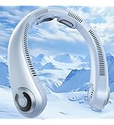 Neck Fan - Portable Neck Fan with Neck Support, 5 Speeds, All Around Airflow, Hand-free Bladeless...