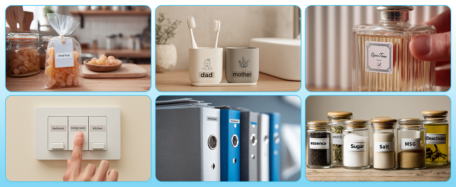 Bluetooth Label Maker Machine with Tape