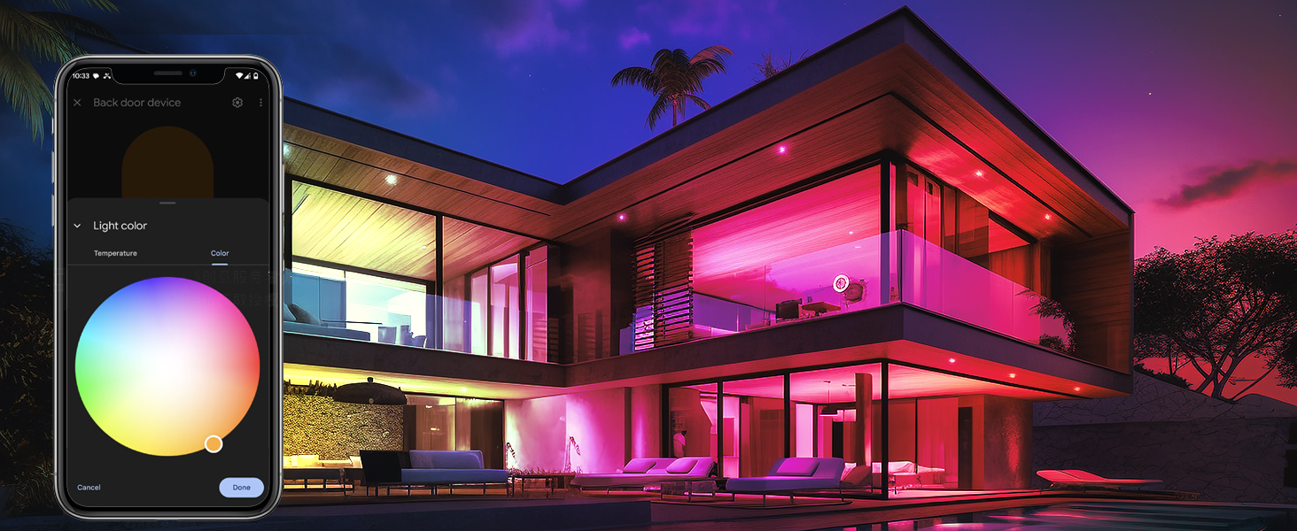 Matter smart light bulb